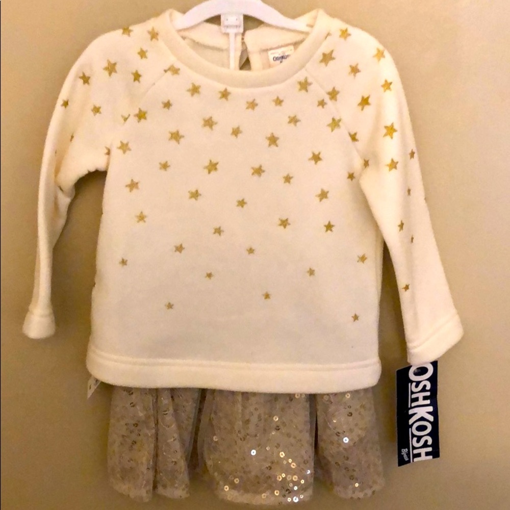 2 piece Oshkosh sweater and skirt